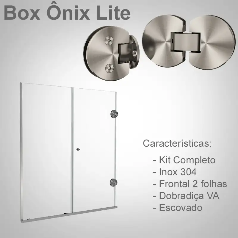 Frontal 2 Folhas Escovado